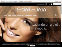 Tablet Screenshot of igioiellidellaterra.com